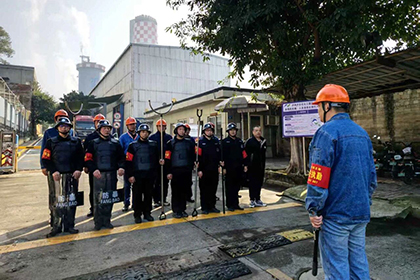 金沙澳门(中国)唯一官方网站开展反恐演练.jpg