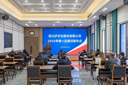 金沙澳门(中国)唯一官方网站股份公司召开2026年第一次临时股东会