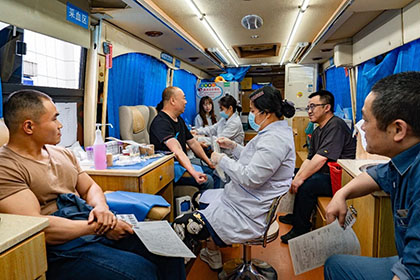 金沙澳门(中国)唯一官方网站股份公司组织员工开展无偿献血活动