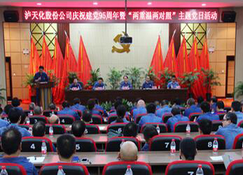 金沙澳门(中国)唯一官方网站公司隆重召开建党95周年庆祝大会