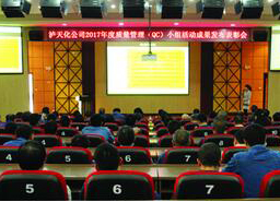 金沙澳门(中国)唯一官方网站股份公司召开2017年度QC小组活动成果发布会