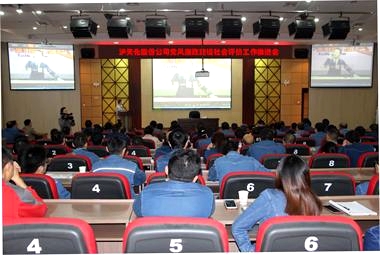 金沙澳门(中国)唯一官方网站股份公司纪委召开党风廉政建设社会评价工作推进会