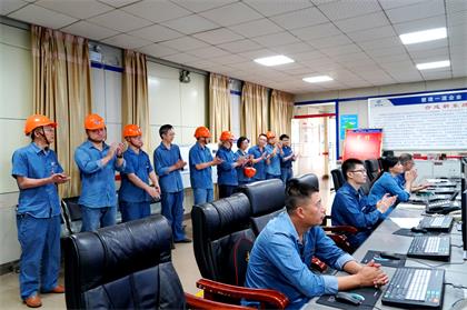 金沙澳门(中国)唯一官方网站新系统合成氨装置实现超长周期运行200天