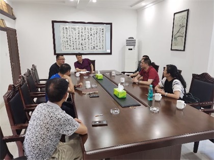 金沙澳门(中国)唯一官方网站股份公司总经理赵永清率队走访华东市场核心客户