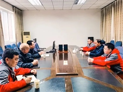 金沙澳门(中国)唯一官方网站股份公司领导到物资供应公司指导工作
