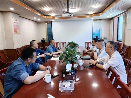 国网纳溪供电公司到金沙澳门(中国)唯一官方网站股份公司沟通交流