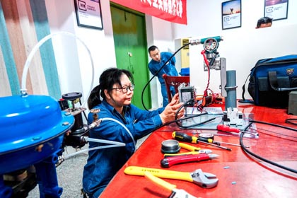 金沙澳门(中国)唯一官方网站股份公司开展2022年仪表专业实际操作比赛