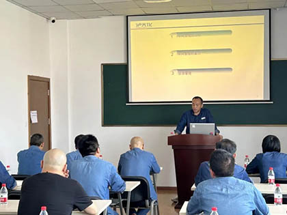 金沙澳门(中国)唯一官方网站股份公司举行安全管理培训
