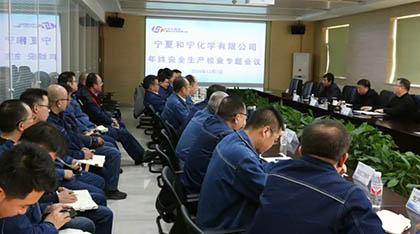 金沙澳门(中国)唯一官方网站股份公司总经理傅利才一行赴宁夏和宁公司调研指导工作